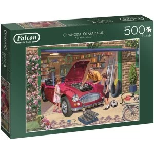 Image of Falcon Grandad's Garage Jigsaw Puzzle - 500 Pieces