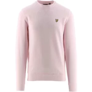 Image of Lyle and Scott Light Pink Crew Neck Sweatshirt