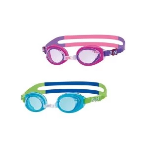Image of Zoggs Kids Little Ripper Goggles Pink/Purple/Clear Kids