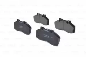 Image of Bosch 0986468350 BP719 Brake Pad Set Disc Brake Front Axle
