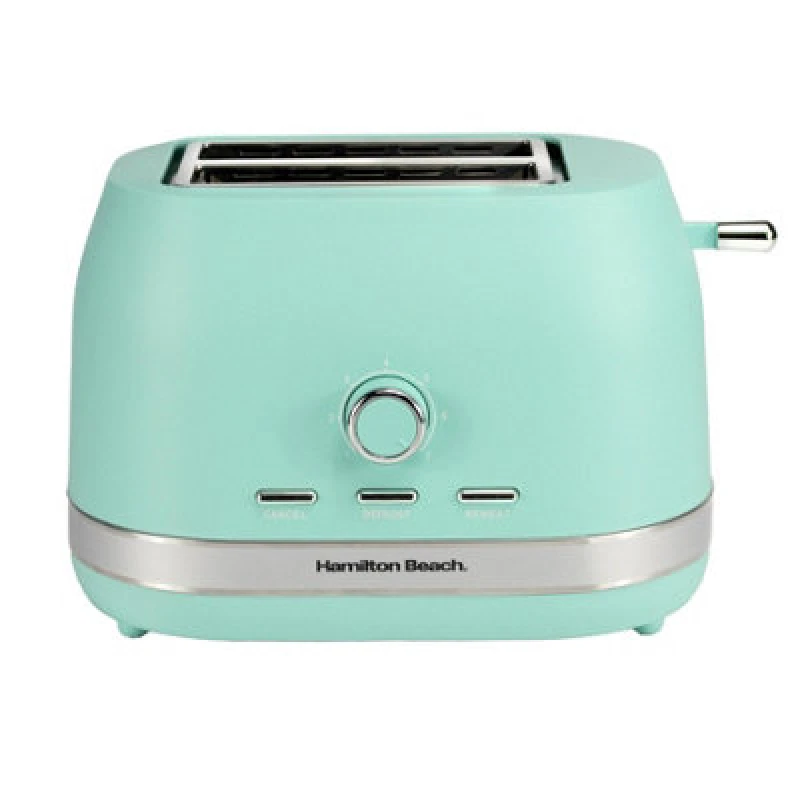 Image of Hamilton Beach, Toaster 2 Slice, Ella, 800W, Matte Mint, Hbt1322mm
