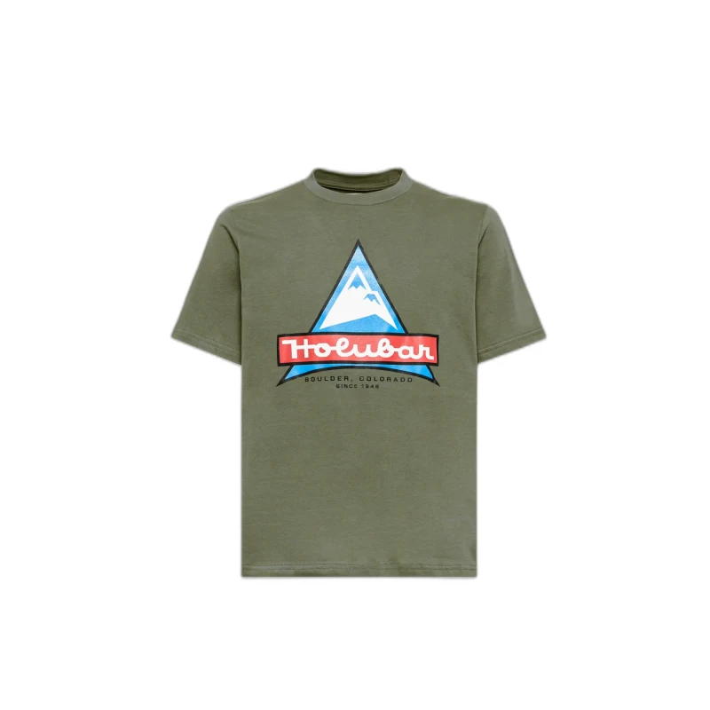 Image of Holubar T-Shirt Holubar Logo JJ20 Vert Male S SS22M056-MO55