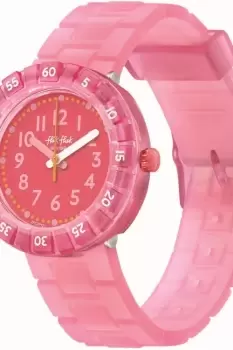 Image of Childrens Flik Flak LEVEL Pink Watch FCSP121