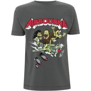Image of Airbourne - Nitro Unisex Medium T-Shirt - Green
