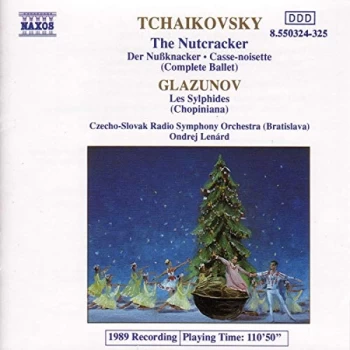 Image of Tchaikovsky, P.I. - Tchaikovsky: The Nutcracker/Glazunov Les Sylphides CD