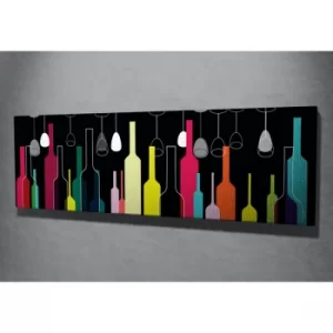 Image of PC044 Multicolor Decorative Canvas Painting
