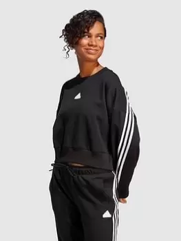 Image of adidas Sportswear Sportswear Future Icons Sweatshirt, Black, Size S, Women