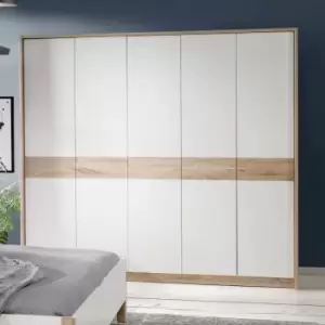 Image of FWStyle Hoyvik 5 Door Wardrobe Pass