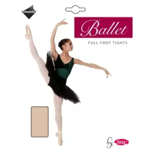 Image of Silky Womens/Ladies Dance Ballet Tights Full Foot (1 Pair) (Medium (5ft-5ft8a)) (Ballet Pink)