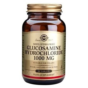 Image of Solgar Glucosamine Hydrochloride 1000 mg Shellfish Free Tablets 60 Tablets