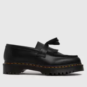 Image of Dr Martens Black Adrian Bex Flat Shoes