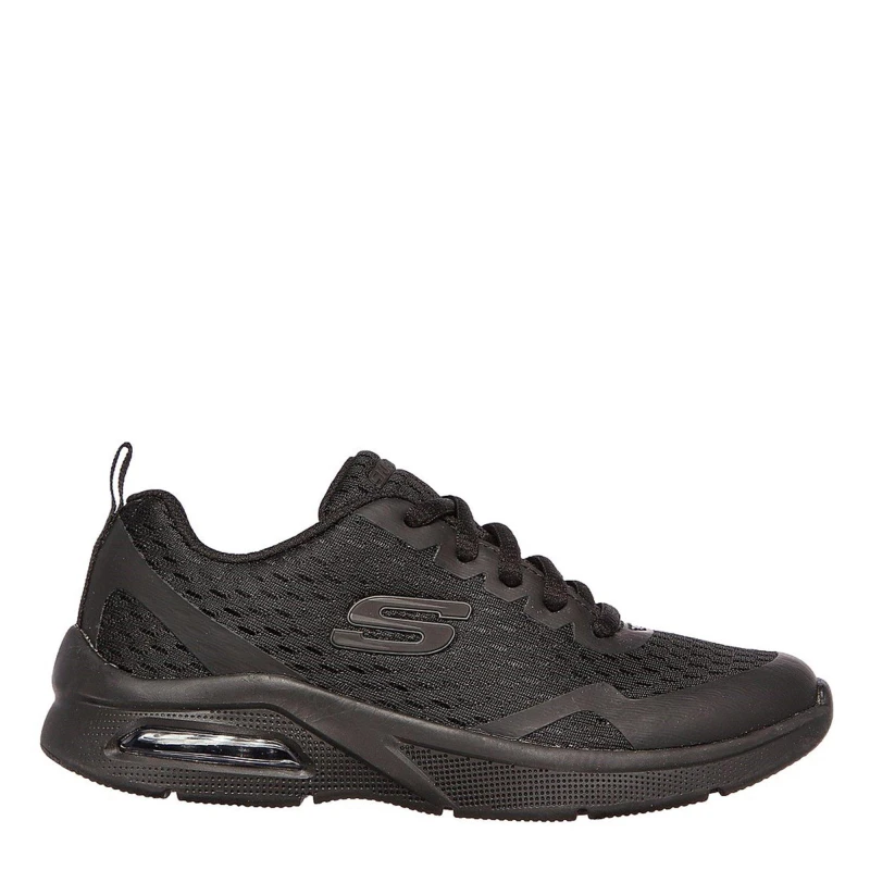 Image of Skechers Microspec Max Junior Trainers - Black 6