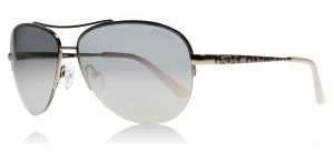 Image of Guess GU7468 Sunglasses Rose Gold 27C 59mm