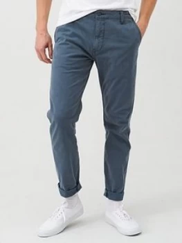 Image of Levis Standard Taper Fit Chinos - Dark Slate, Dark Slate, Size 33, Inside Leg Regular, Men