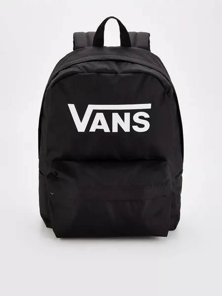 Image of Vans Black Old Skool Print Backpack Black Male One 218884UK