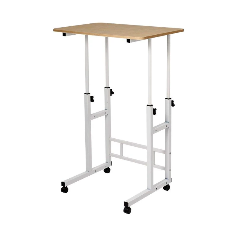 Image of Kabinet UK Adjustable Side Desk for Bed & Study Brown unisex One Size