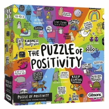 Image of Puzzle of Positivity Jigsaw Puzzle - 1000 Pieces