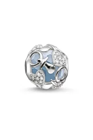 Image of Ladies Thomas Sabo Sterling Silver Karma Bead Happy Baby Boy Bead K0158-843-31