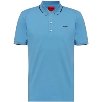 Image of Hugo Dinoso Polo Shirt - Blue