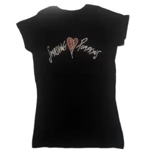 Image of The Smashing Pumpkins - Gish Heart Ladies XX-Large T-Shirt - Black
