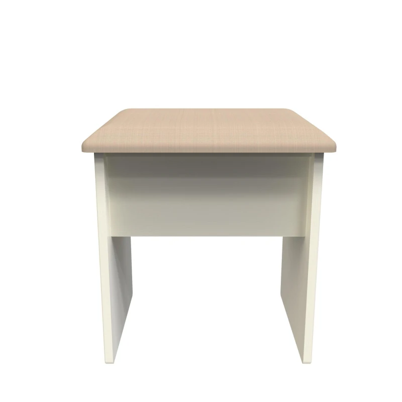 Image of Ready Assembled 2 U Lancaster Stool (Ready Assembled) Cream