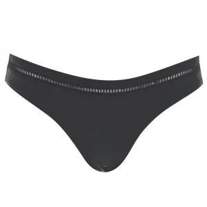 Image of French Connection French Laddered Bikini Briefs Womens - BLACK