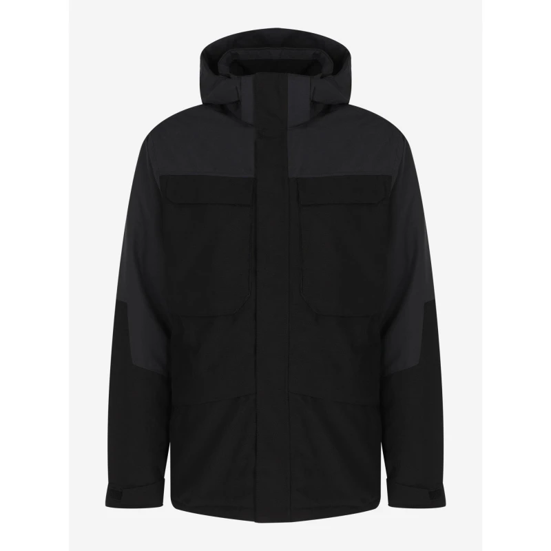 Image of Icepeak Mens Midvale Waterproof 3 in 1 Jacket Black male Medium