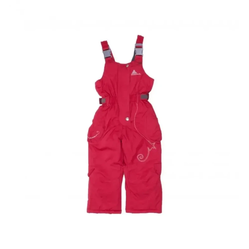 Image of Peak Mountain Girl's ski overalls Peak Mountain Fomblux Rouge Female 5 ans FOMBLUX/NH/1-FRAMBOISE