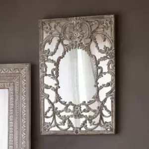 Image of Carina Wall Mirror 60x90cm Brown
