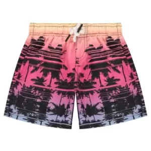 Image of Ript Palm Print Swim Shorts - Multi