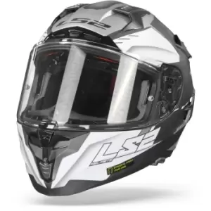 Image of LS2 FF327 Challenger Allert Matt Titan Silver M