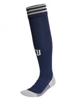 Image of Adidas Juventus Youth Away 18/19 Sock, Navy, Size 13-2