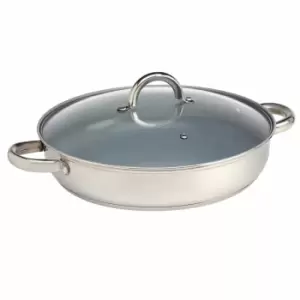 Image of Cooks Professional Saute Pan With Glass Lid