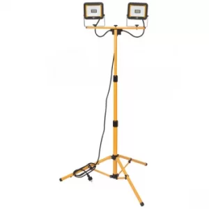 Image of Brennenstuhl 1171253434 2x20W 3740lm IP65 240V JARO Tripod Dual LE...