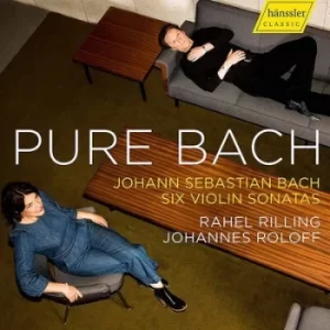 Image of Johann Sebastian Bach Pure Bach Six Violin Sonatas by Johann Sebastian Bach CD Album