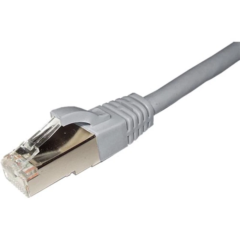Image of Cablenet 0.5m Cat6a RJ45 Grey S/FTP LSOH 26AWG Snagless Booted Patch L