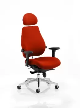 Image of Chiro Plus Headrest Bespoke Colour Tabasco Orange