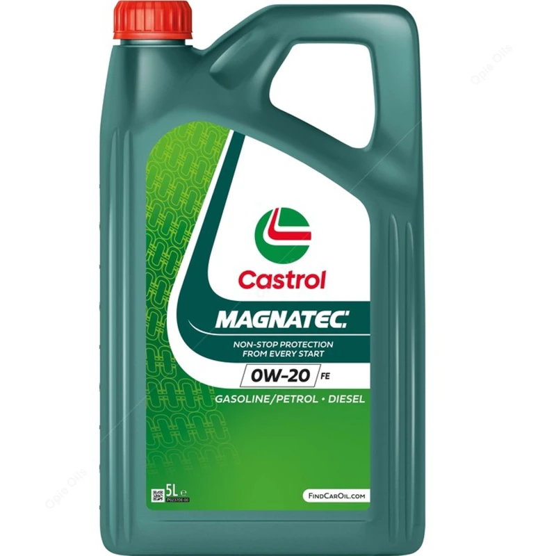 Image of Castrol 1608A7 Engine oil Castrol Magnatec 0W-20 FE Capacity: 5l Engine Oil (1862)
