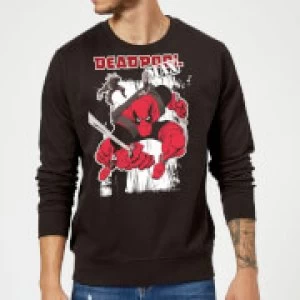 Image of Marvel Deadpool Max Sweatshirt - Black