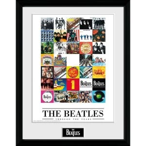 Image of The Beatles Through The Years Framed 16x12 Photographic Print