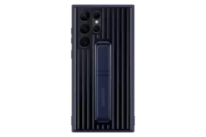 Image of Samsung Galaxy S22 Ultra Protective Standing Cover in Navy (EF-RS908CNEGWW)
