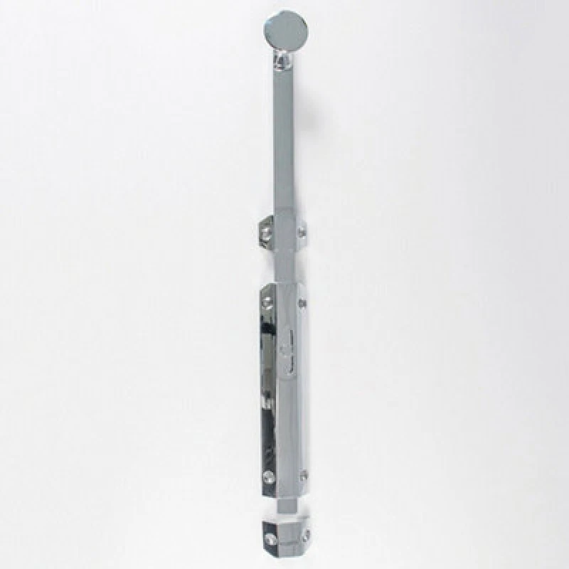 Image of Loops Extended Surface Mounted Flat Door Bolt Lock 355 x 36mm Polished Chrome Multi unisex