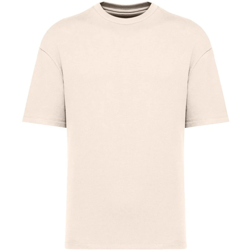 Image of Native Spirit Mens French Terry T-Shirt in Ivory Size: XS Ivory Male XS