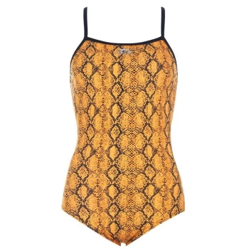 Image of Slazenger Thin Strap Swimsuit Ladies - Orange