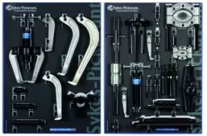Image of Sykes-Pickavant 15530500 |Comprehensive Hydraulic Puller/Separator/Extractor Kit