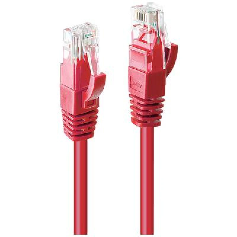 Image of Lindy 30m Cat.6 U/UTP Network Cable, Red