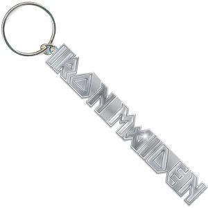 Image of Iron Maiden - Logo with no tails. Keychain