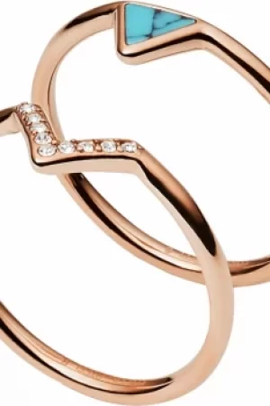 Image of Fossil Jewellery Ring Size M.5 JEWEL JF02645791505