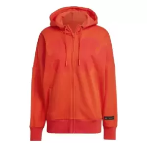 Image of adidas Marimekko Hooded Track Top Womens - Collegiate Orange