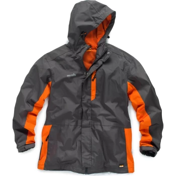 Image of Scruffs Worker Jacket Graphite / Orange S
